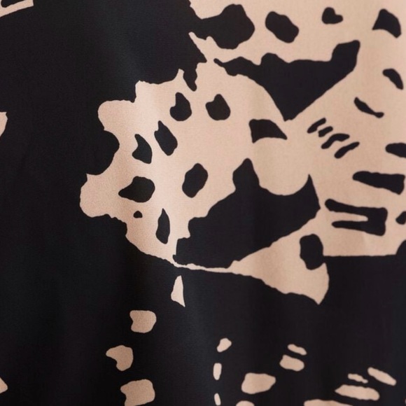 DYNAMITE | Deep V-Neck Blouse - Picture 5 of 16